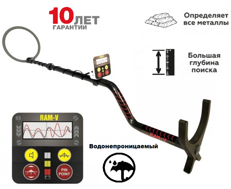 Рам 5 схема металлоискателя